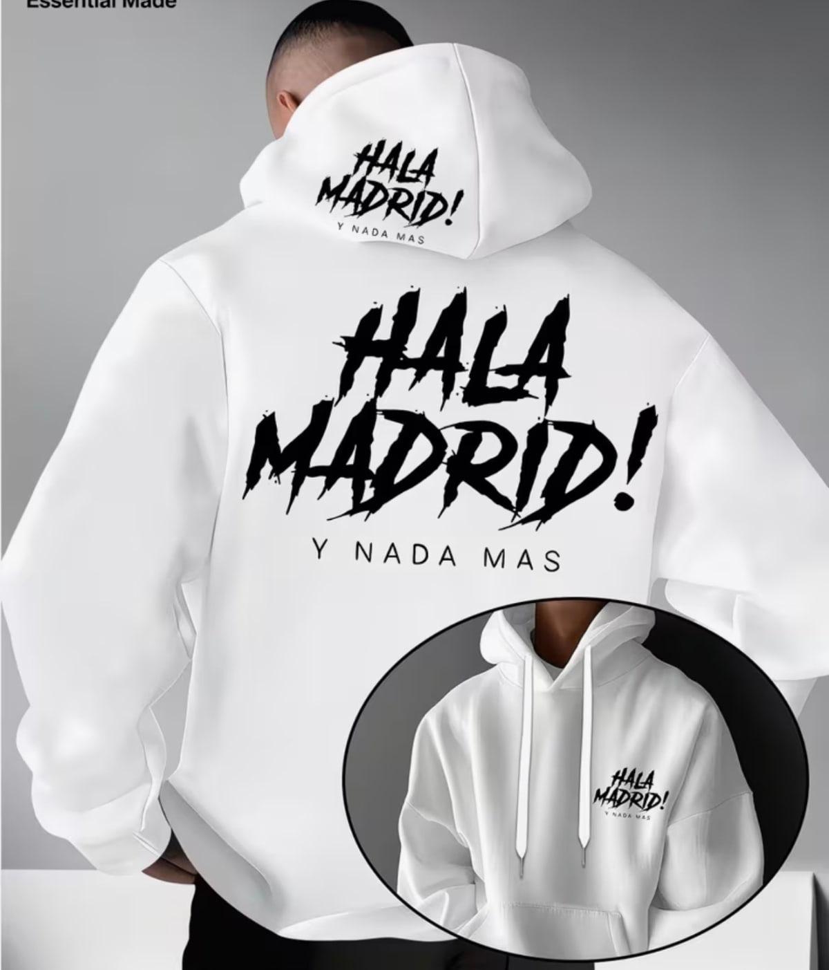 Sweat à capuche « HALA MADRID » — photo 1