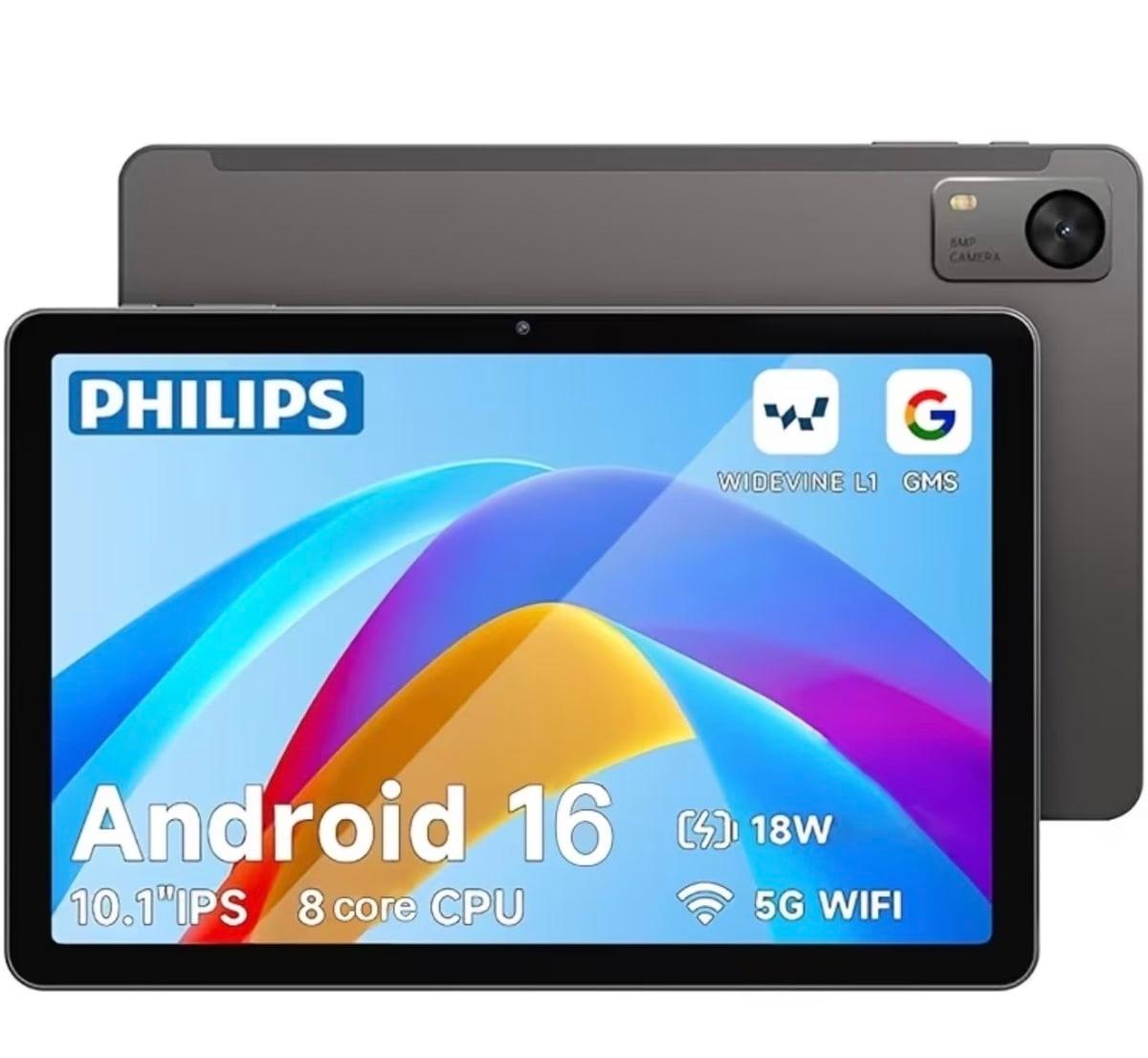 Tablette PHILIPS T7315 10,1 pouces, système Android 16 — photo 1