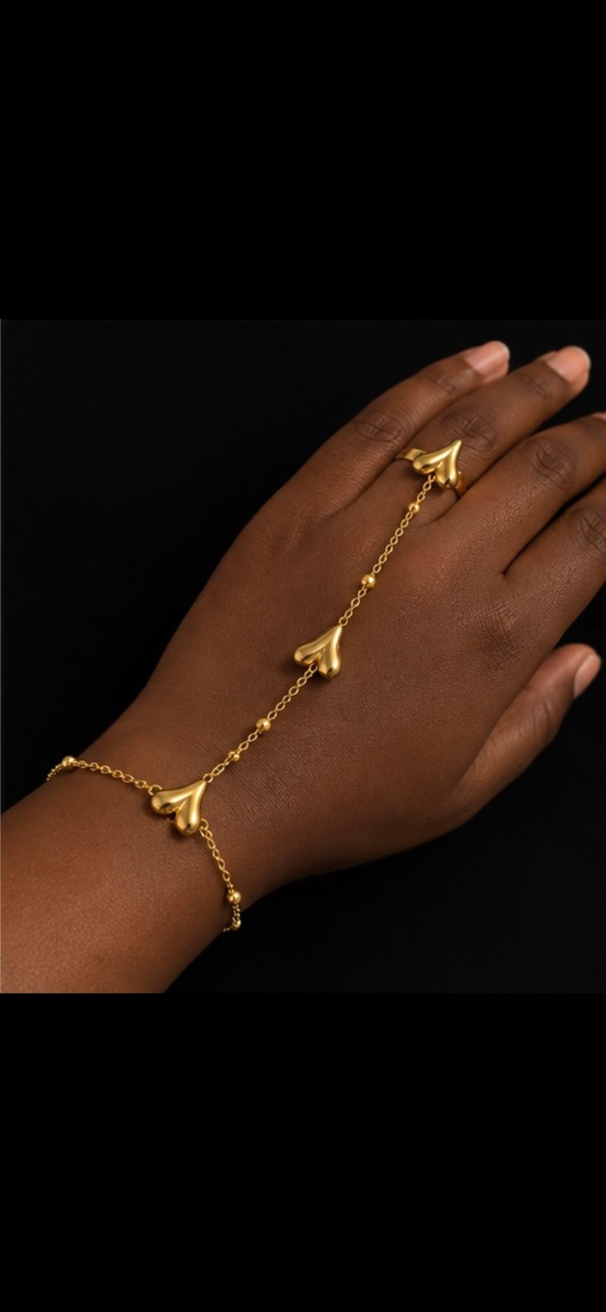 Hand chain doré — photo 1