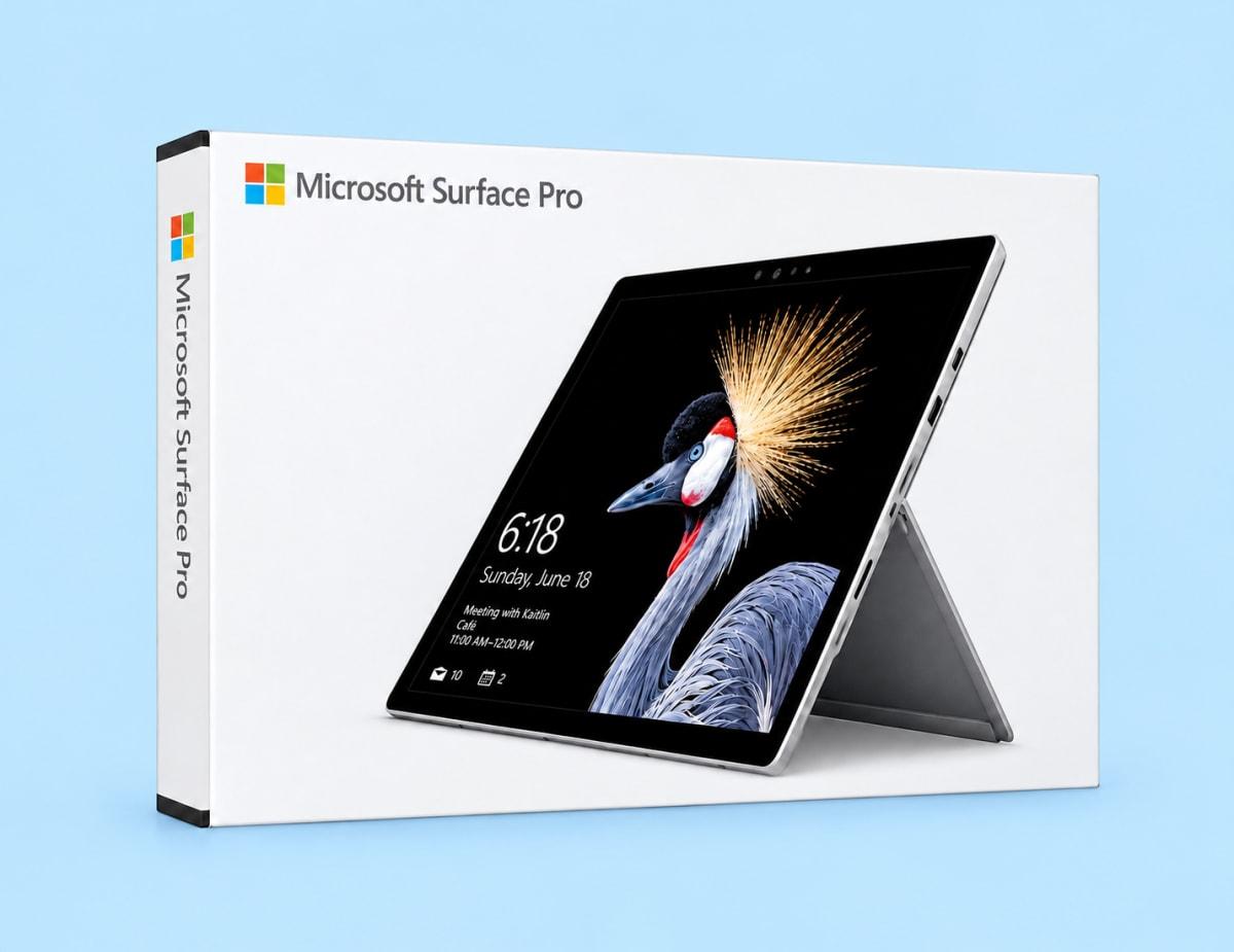 Microsoft Surface Pro Certifié -2 en 1 détachable (5e génération) Intel Core M 4 Go de RAM / 128 Go
