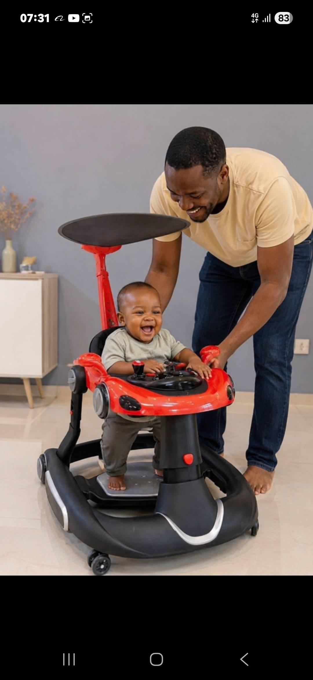 Des trotteurs pour nos bébés d'amour